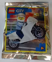 Policeman & Motorcycle