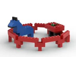 6370 Horse in enclosure