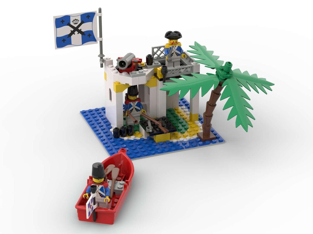 Lego Pirates Sabre Island 6265 Alternative Model 1