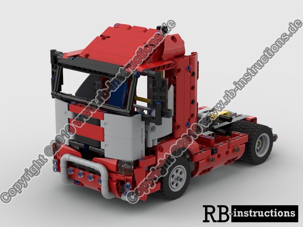 Lego 42098 C-Model -> 2 Axle Tractor Unit