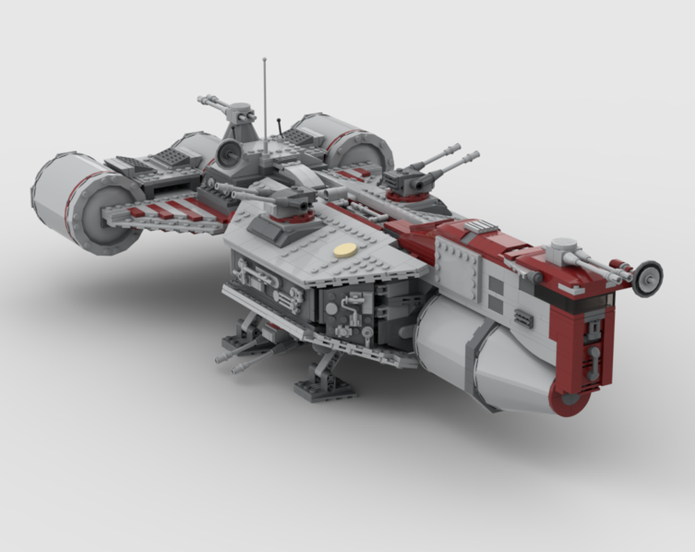 Lego Republic C70 Charger Refit (Republic Frigate) V2 Bundle