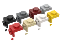 Upscaled 1x1 Downwards Facing Bracket