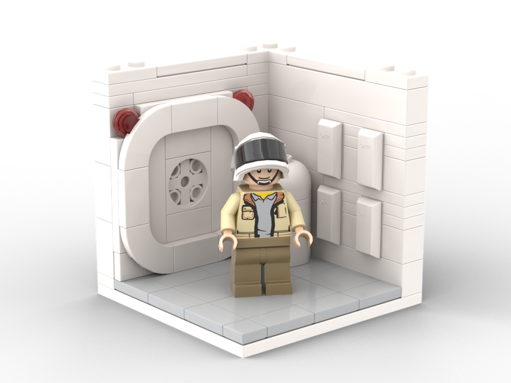 Lego Captain Raymus Antilles Minifigure Stand