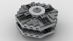 MOC MINI MOTHERSHIP CYLON BASE