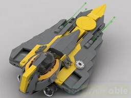 Anakin Skywalker's Secondary Delta-7B Aethersprite-Class Light Interceptor