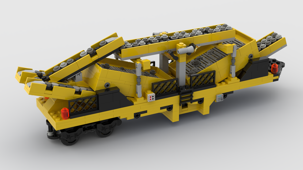 Lego Bettungsreinigungsmachine Siebwagen