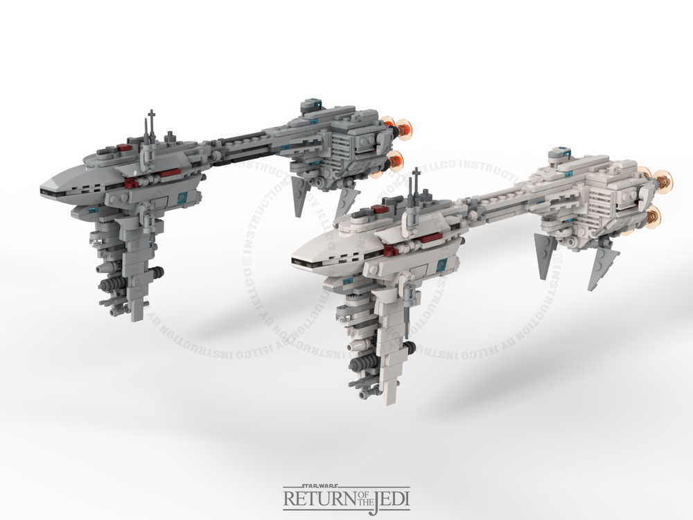 Lego Mini Size EF76 Nebulon-B escort Frigate V2108