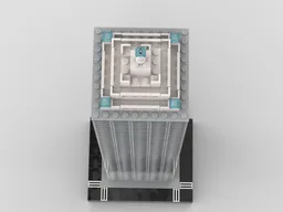 Renaissance Tower at 1/650th Scale