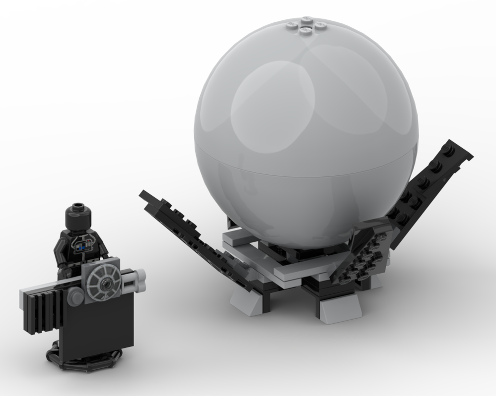 Lego Death Star Hologram & Hologram Operator