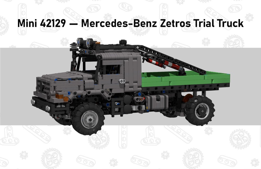 Lego Mini 42129 - Mercedes-Benz Zetros Trial Truck