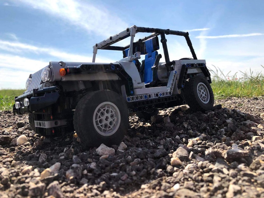 Lego Jeep wrangler TJ