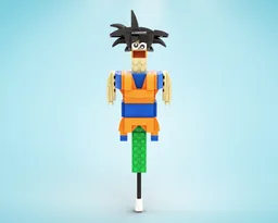 Z Hero from Space (Brick Separator Puppet)