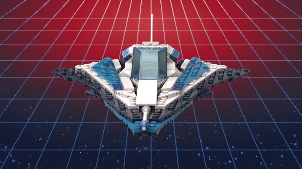Lego Ice Nine fighter