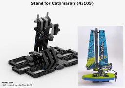 Stand for Catamaran (42105)
