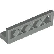 Fence Lattice 1 x 4 x 1 / Light Gray