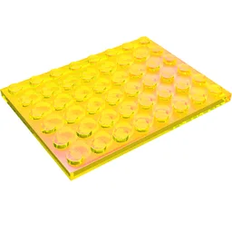 Plate 6 x 8 / Trans-Yellow