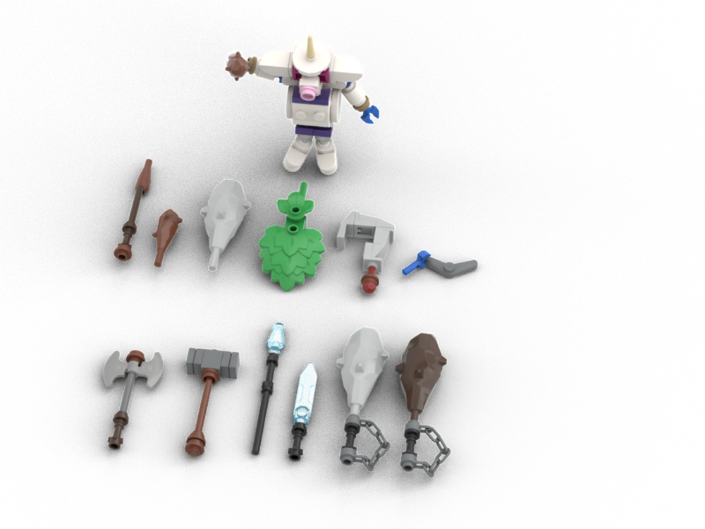 Lego BOTW Weapons Pack I
