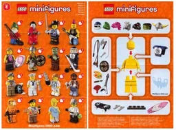 Minifigure, Series 4 (Complete Random Set of 1 Minifigure)