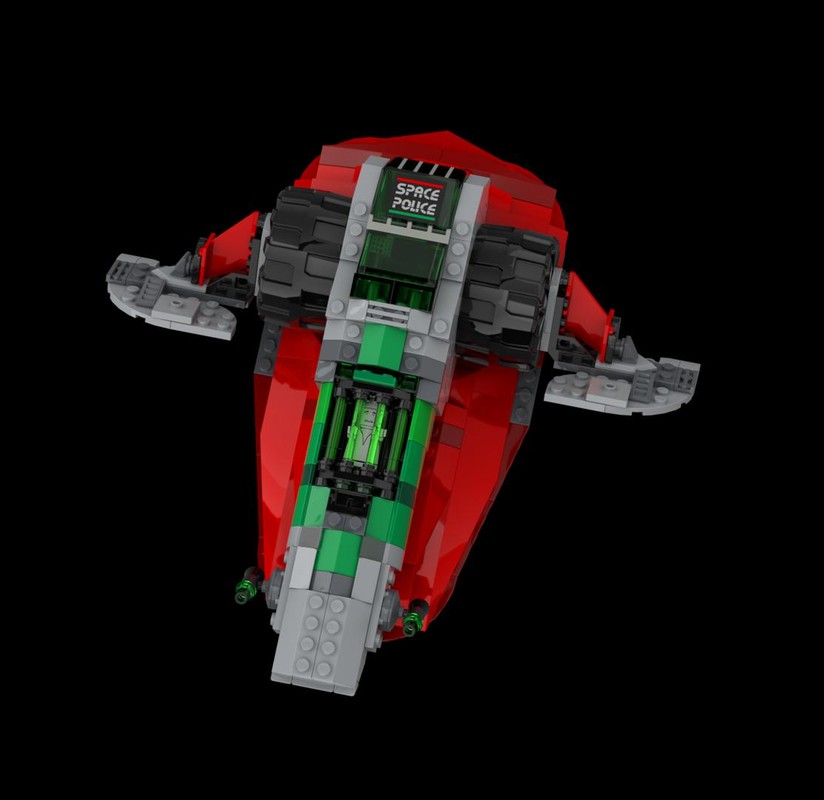 Lego Bounty Hunter Space Police 2 Spaceship