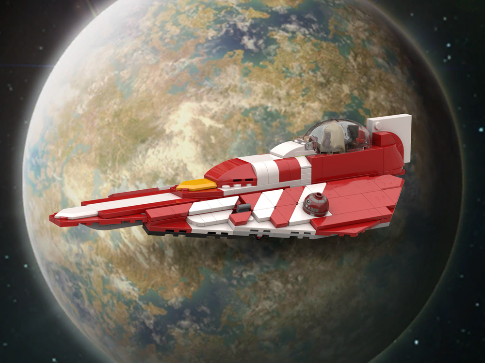 Lego Adi Gallia's Delta-7 Aethersprite-class Starfighter