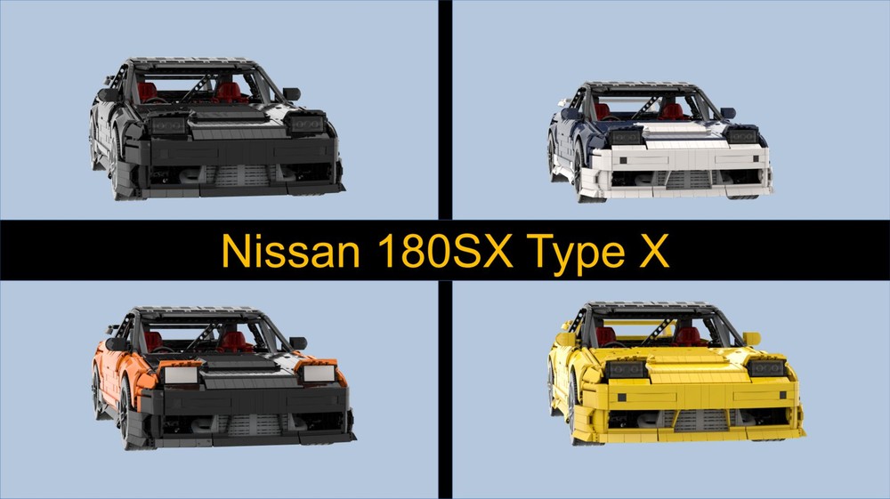 Lego Nissan 180SX / 240SX Type X
