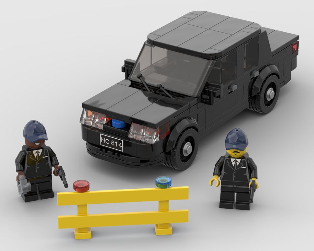 LEGO FBi FORD Crown Victoria MOC 6 Stud