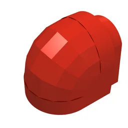 Shoulder Mechanical, Nexo Bot - Soft Plastic / Red