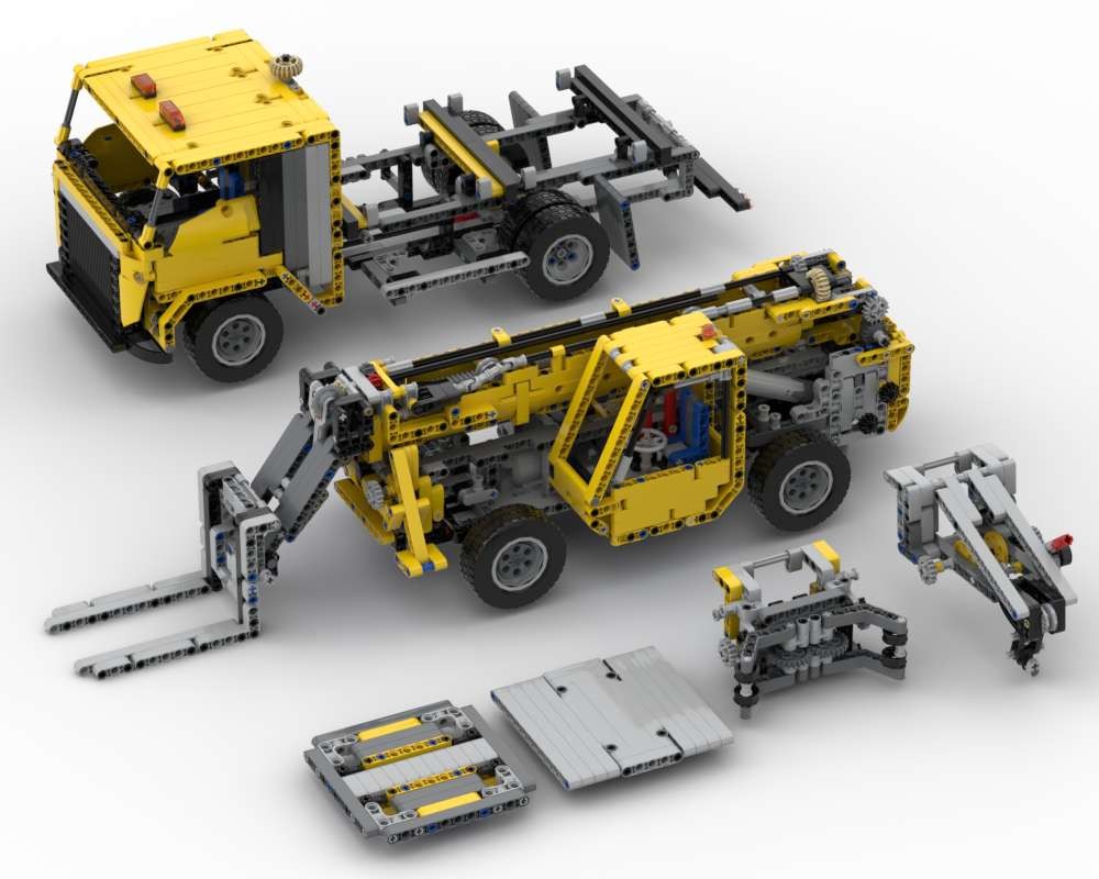 Lego 42009 C - Telehandler with Truck