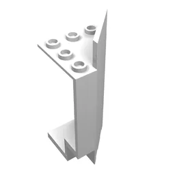 Panel 3 x 3 x 6 Corner Wall / White