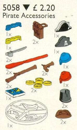 Lego Pirate Accessories