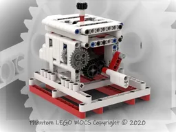 Phantom Gearbox with Hand Crank