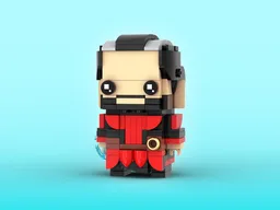Defender Strange Brickheadz LEGO MOC - Marvel Studios Doctor Strange in the Multiverse of Madness