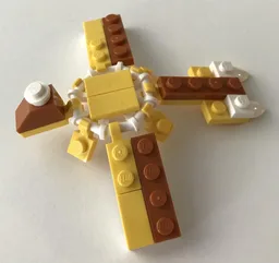 10696 Yellow dinosaur