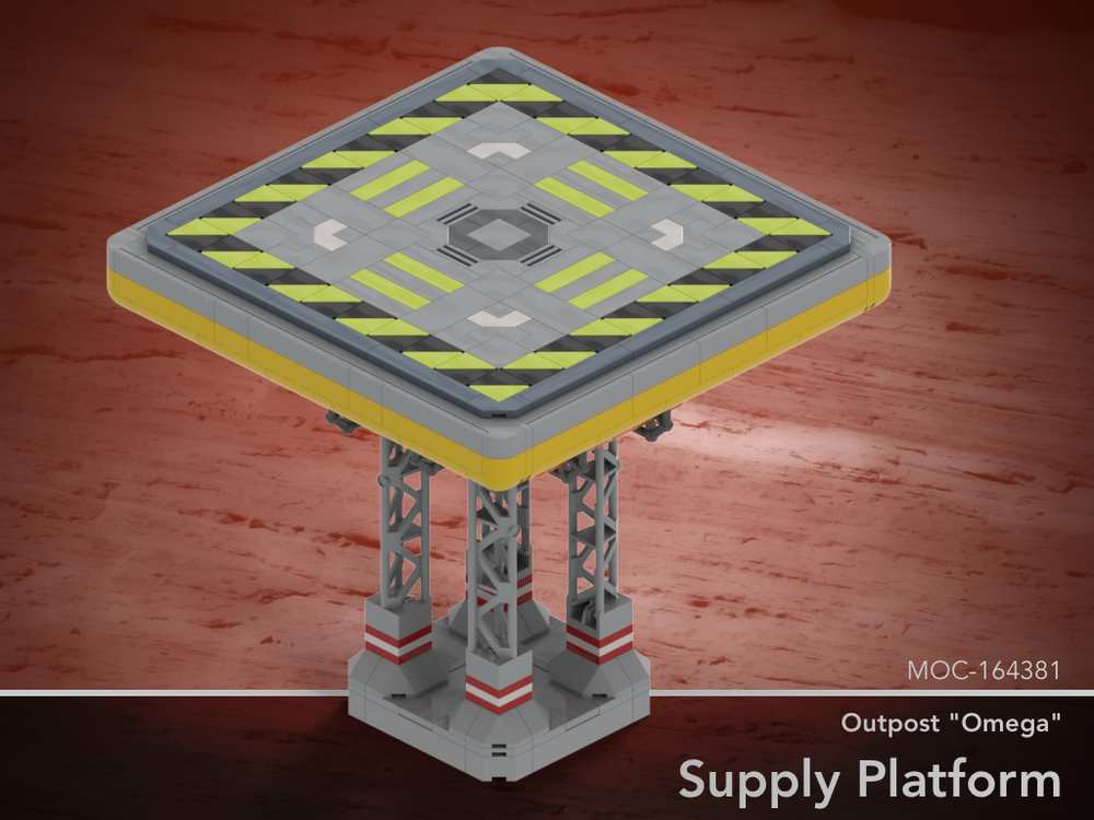 Lego Outpost Omega: Supply Plattform