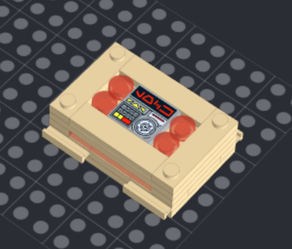 Lego Custom Locked Cargo