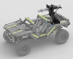 M41 Machine Gun for the Halo Warthog