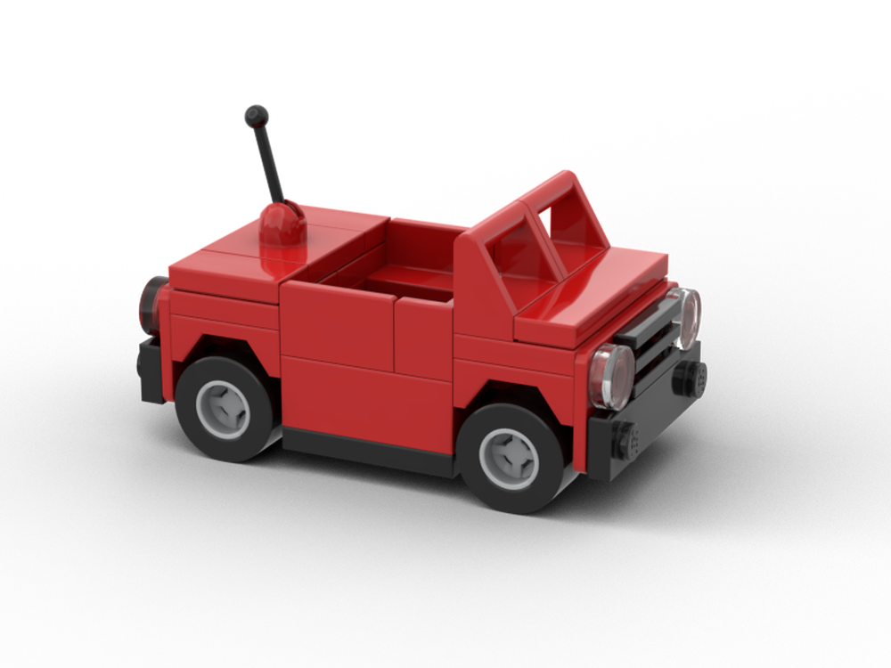 Lego Bill's Hill climber (Hill climb racing 1 version)