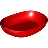 Duplo Boat Base / Red