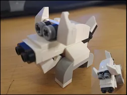 white pig