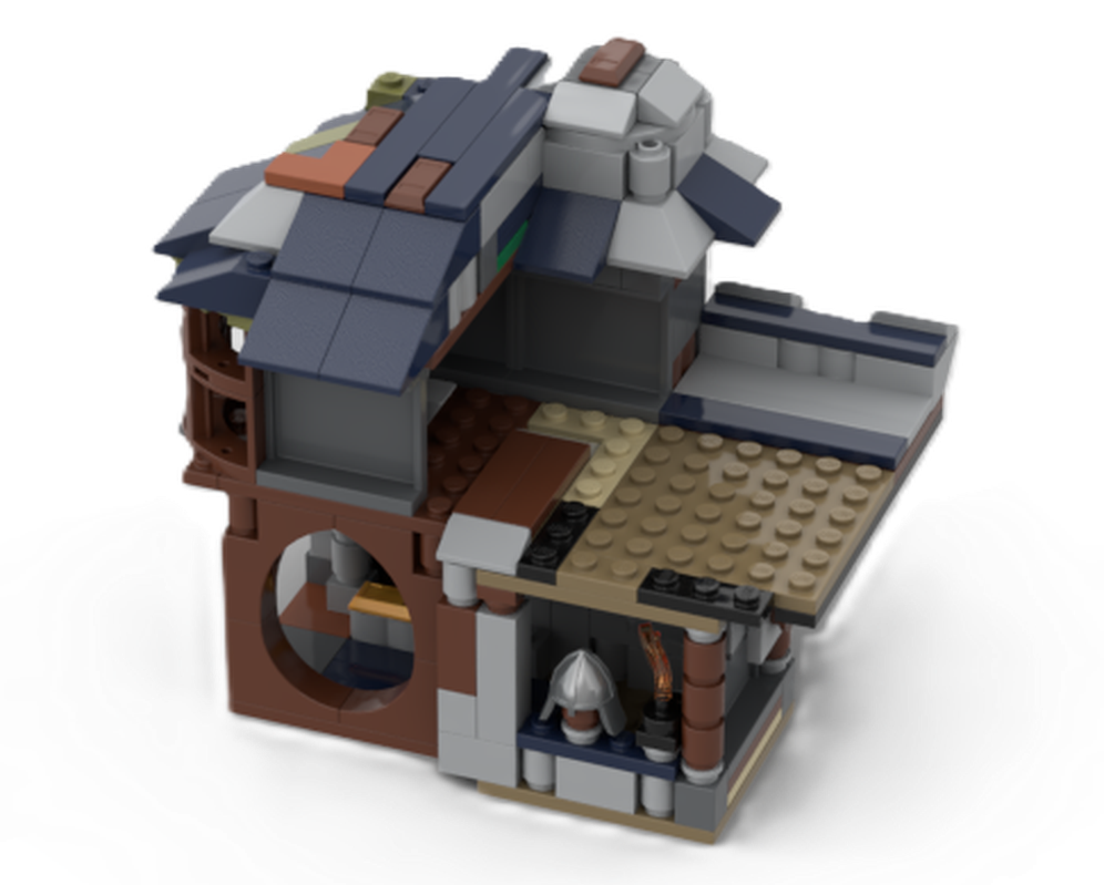 Lego Mini Mideval Smithy (modular)