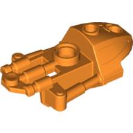 Lego Large Figure Limb Cover (Toa Inika) / Orange
