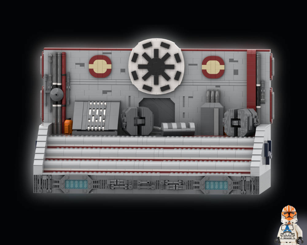 Lego Galactic Republic - Minifigures Display Stand