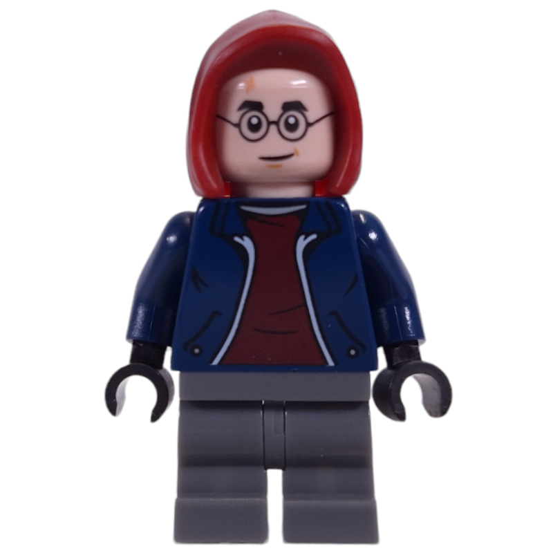 Lego Harry Potter, Dark Blue Jacket, Dark Red Hoodie