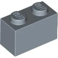 Brick 1 x 2 / Sand Blue