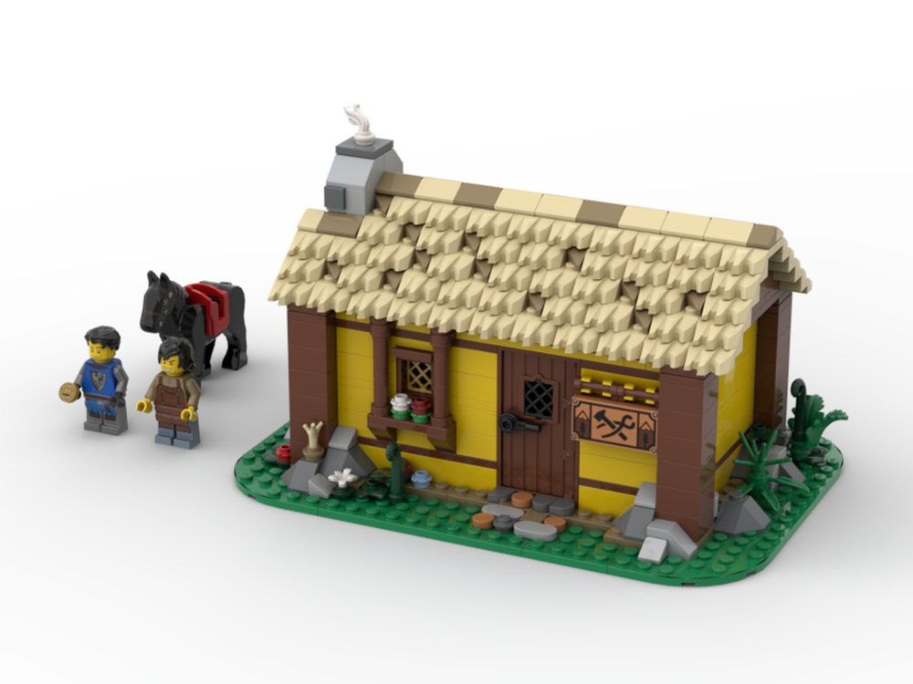 Lego Small Rural Blacksmith Shop