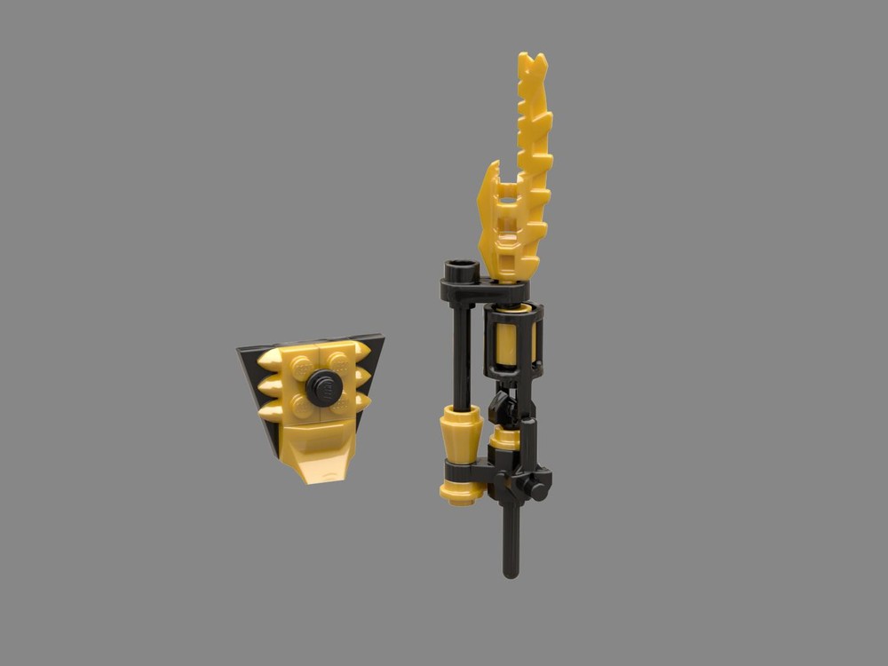 Lego Monster hunter gunlance