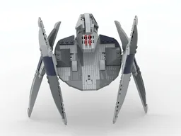 LEGO SW MOC Vulture Droid fighter