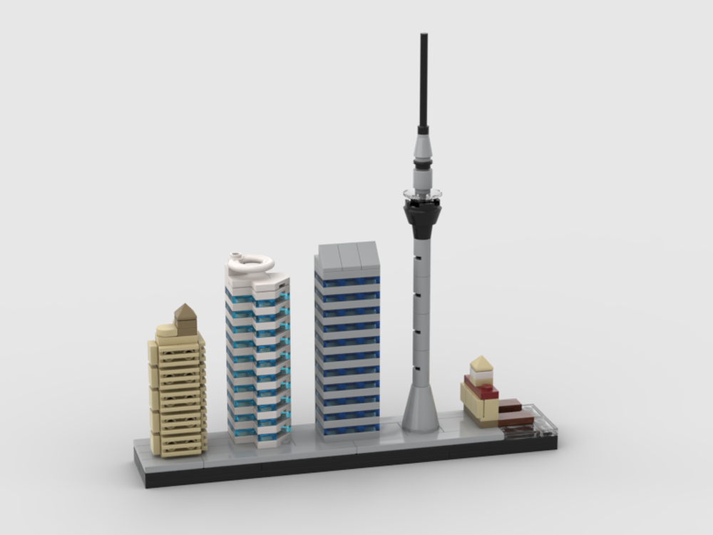 Lego Auckland Skyline