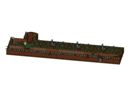 WW1 Trench: Cross Section