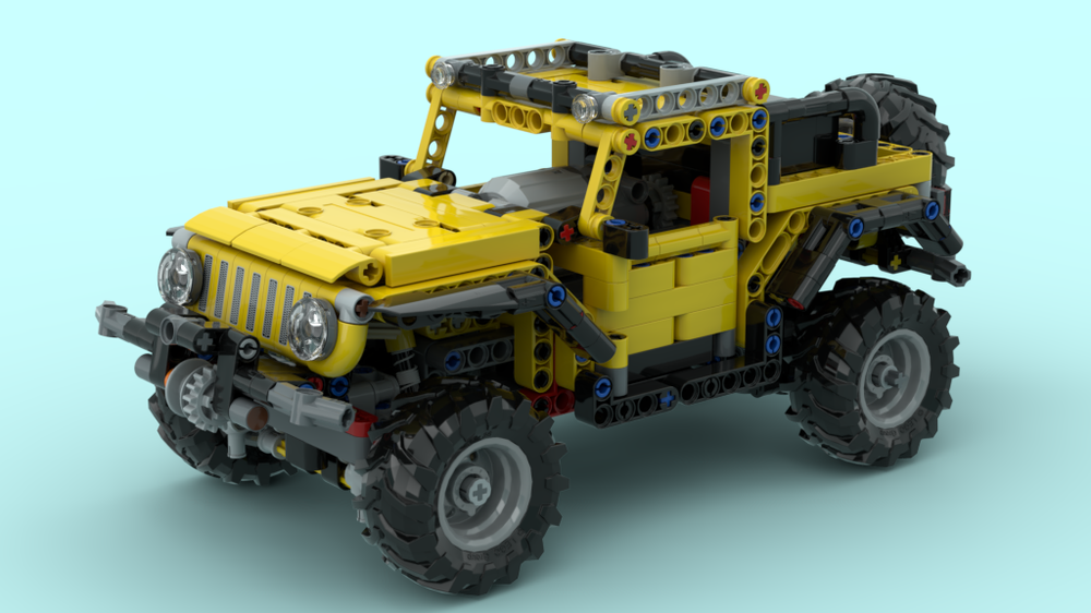 Lego 42122 RC RWD Jeep Wrangler